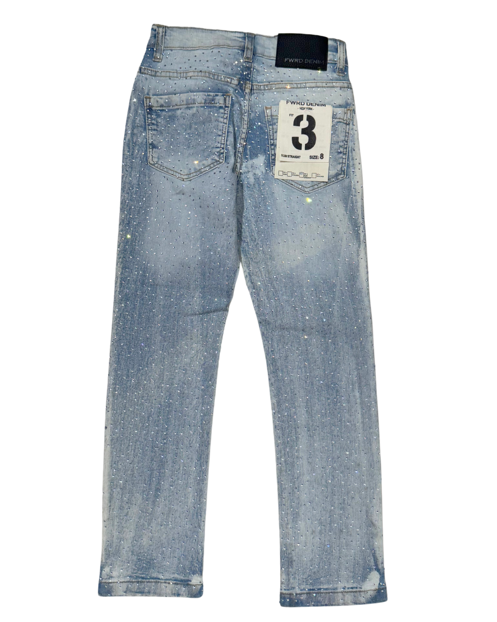 Kids Slim Straight Jeans 330089