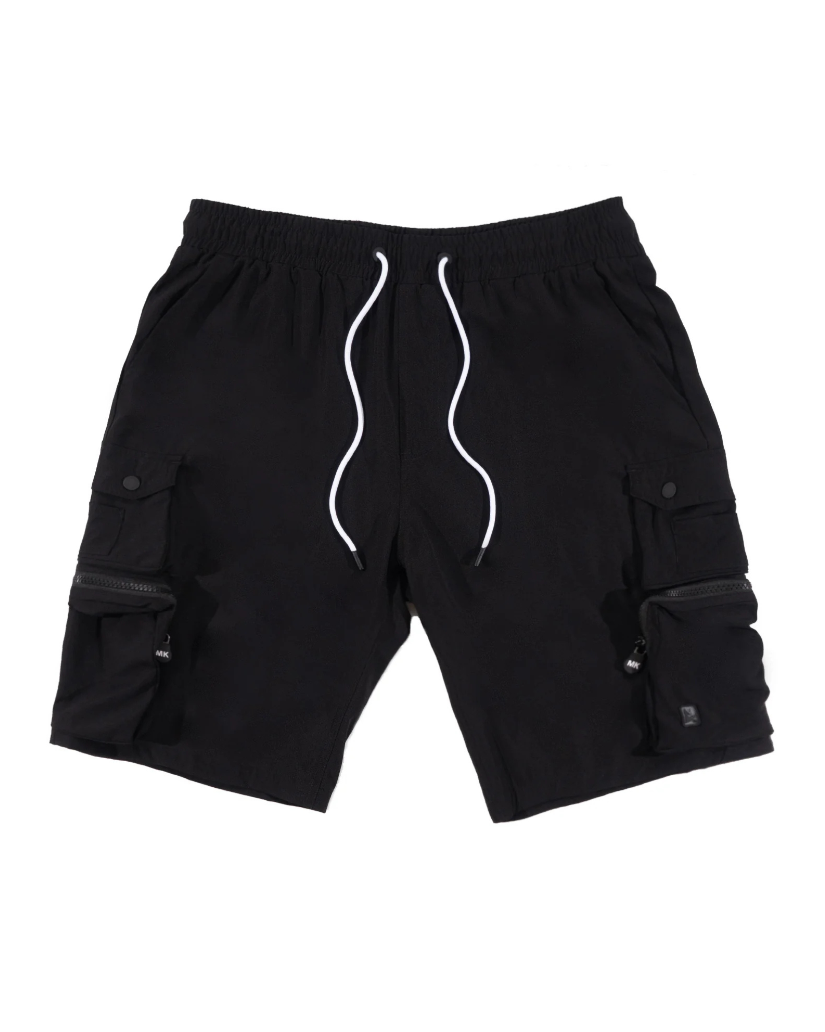 Nylon Spandex Cargo Shorts