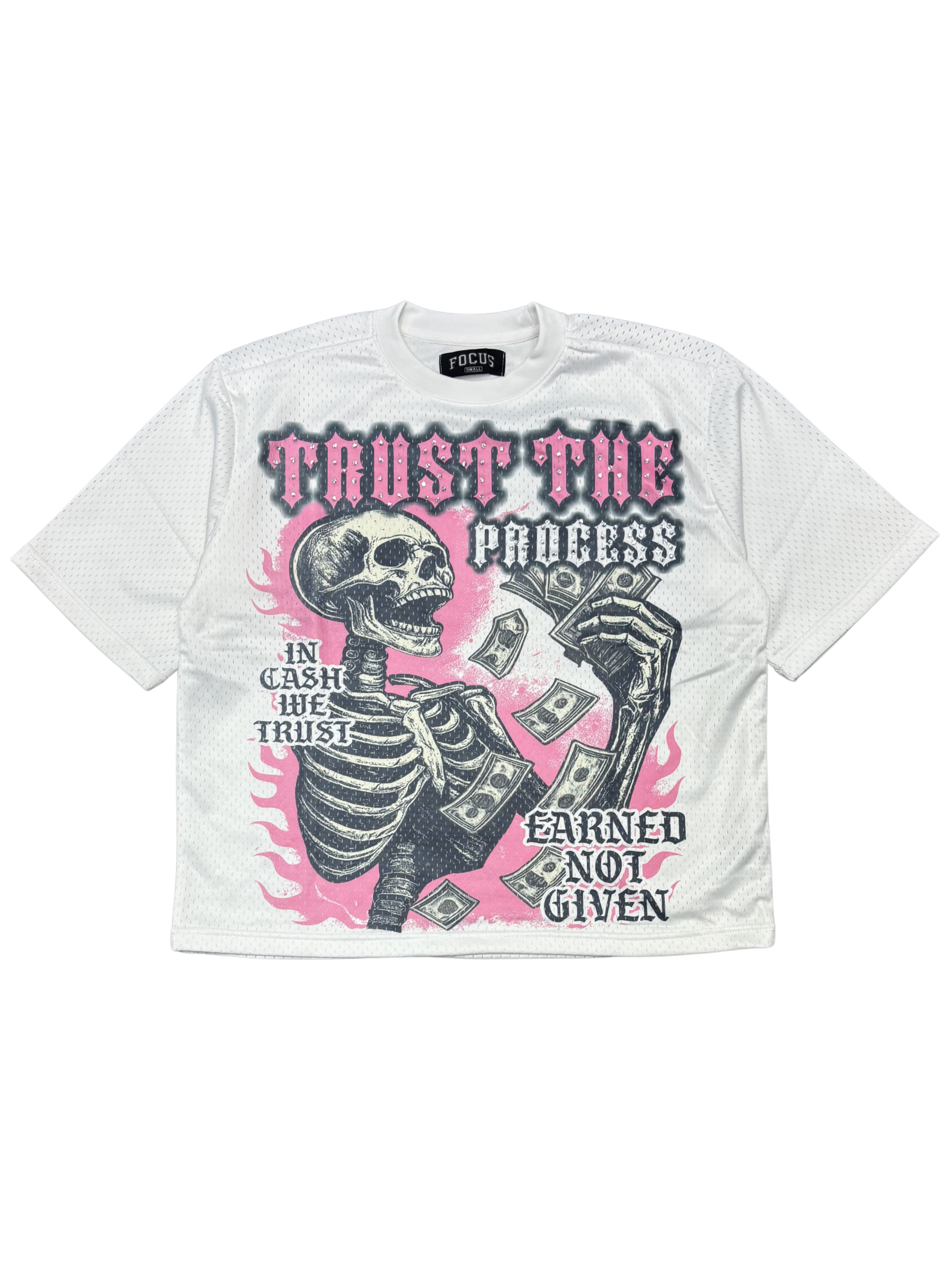Mens Trust The Process Jersey Shirt