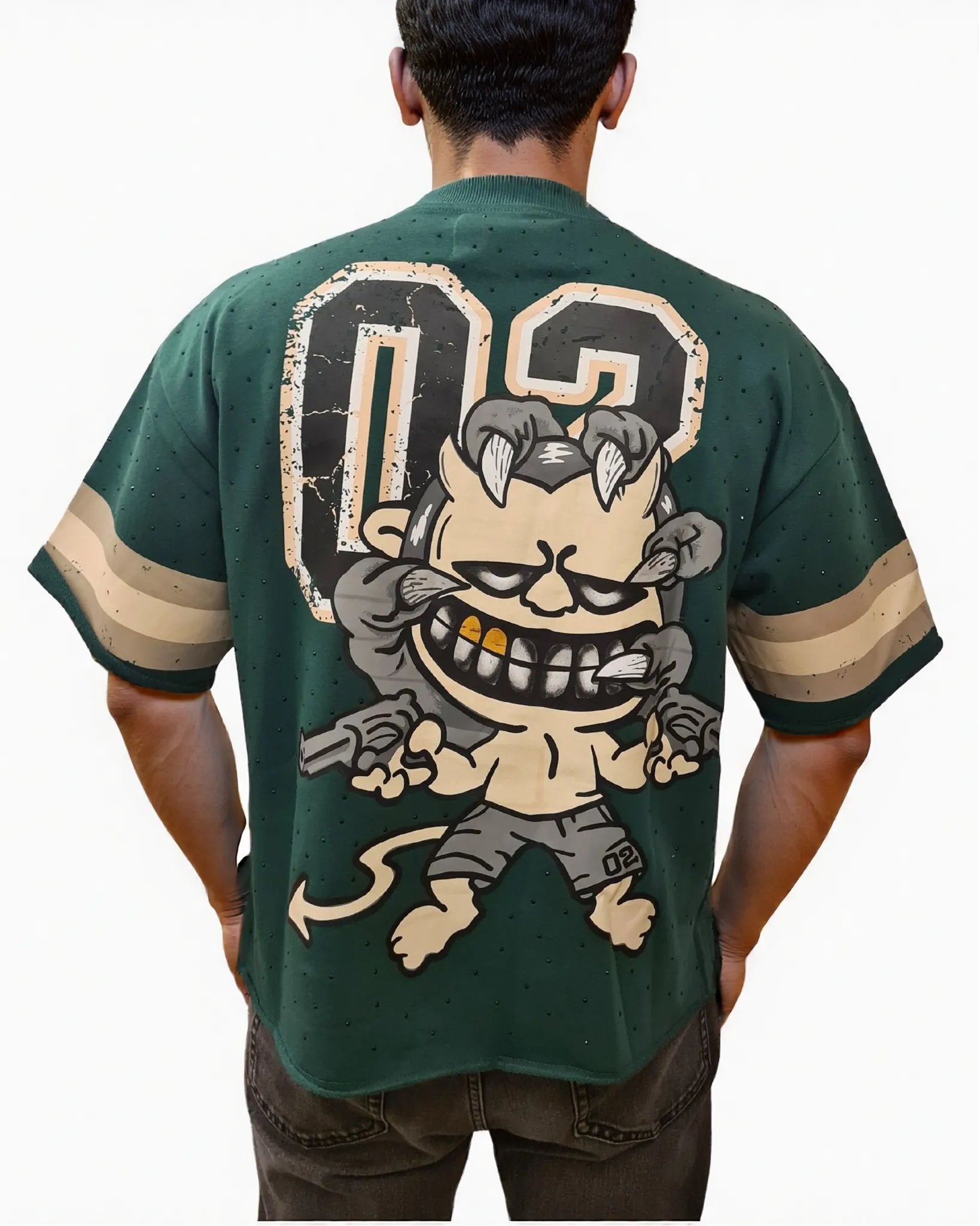 Football Monster Cropped Shirt