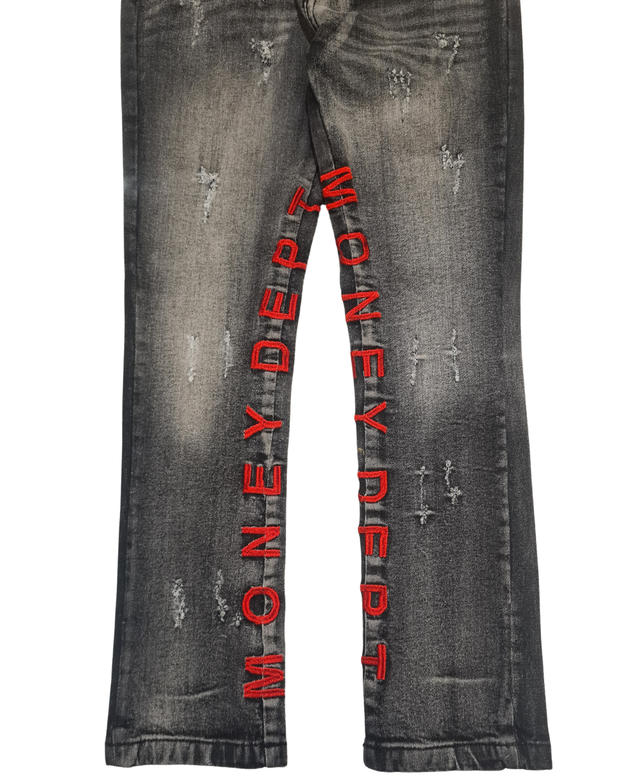 Kids Painted Money Dept Stacked Denim Jeans 330065