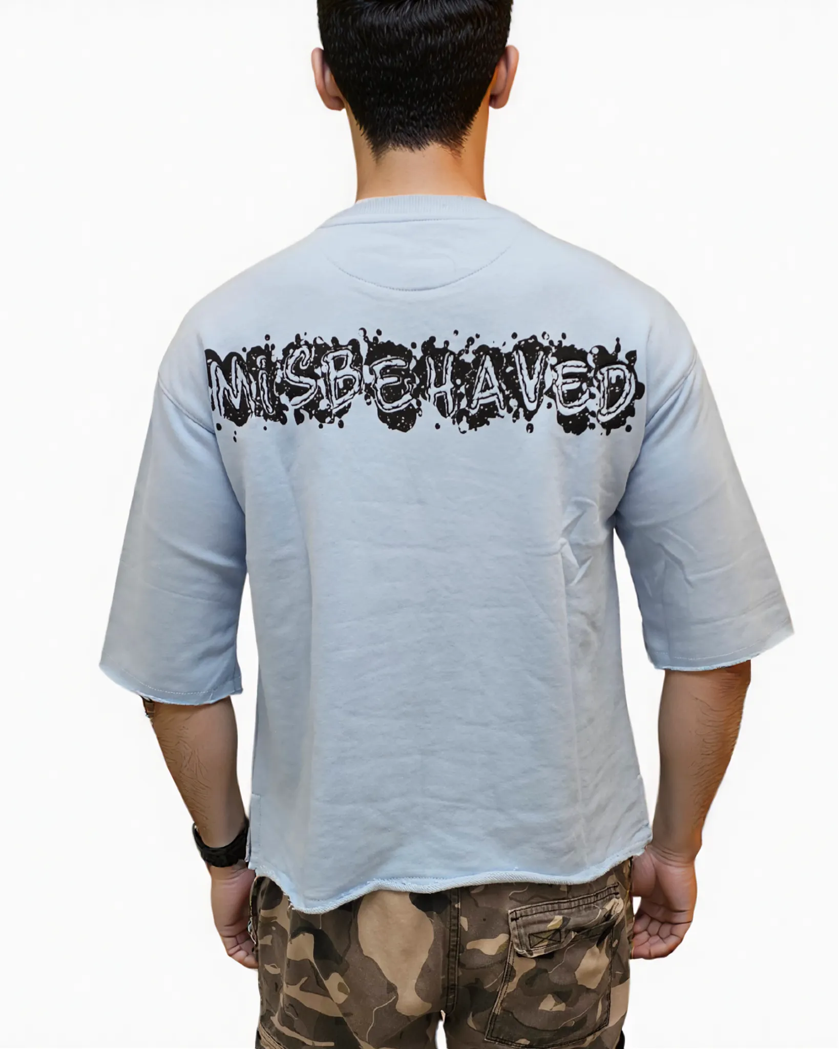 Misbehave Cropped Shirt