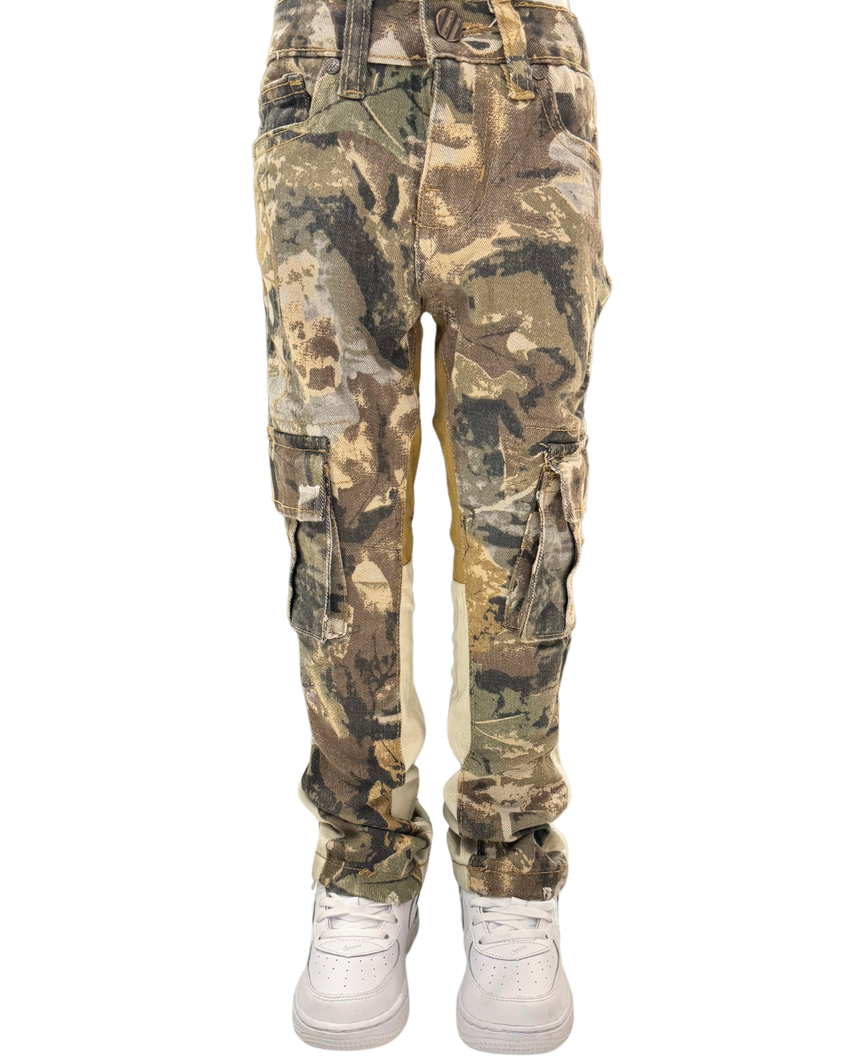 Kids Dawn To Dusk Camo Stacked Jean 33959