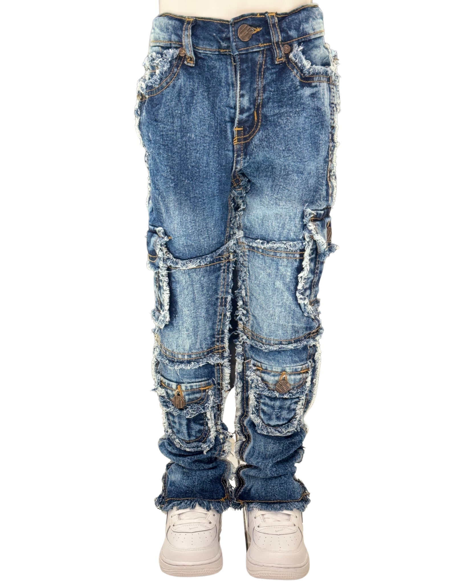 Kids Stacked Jeans 330011