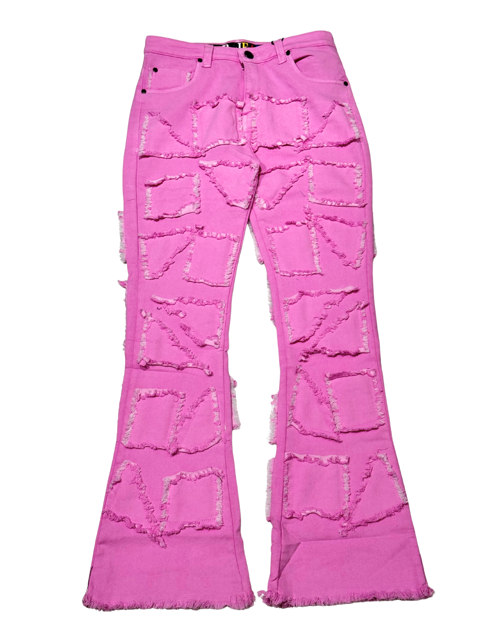 Layered Stacked Jeans ST500