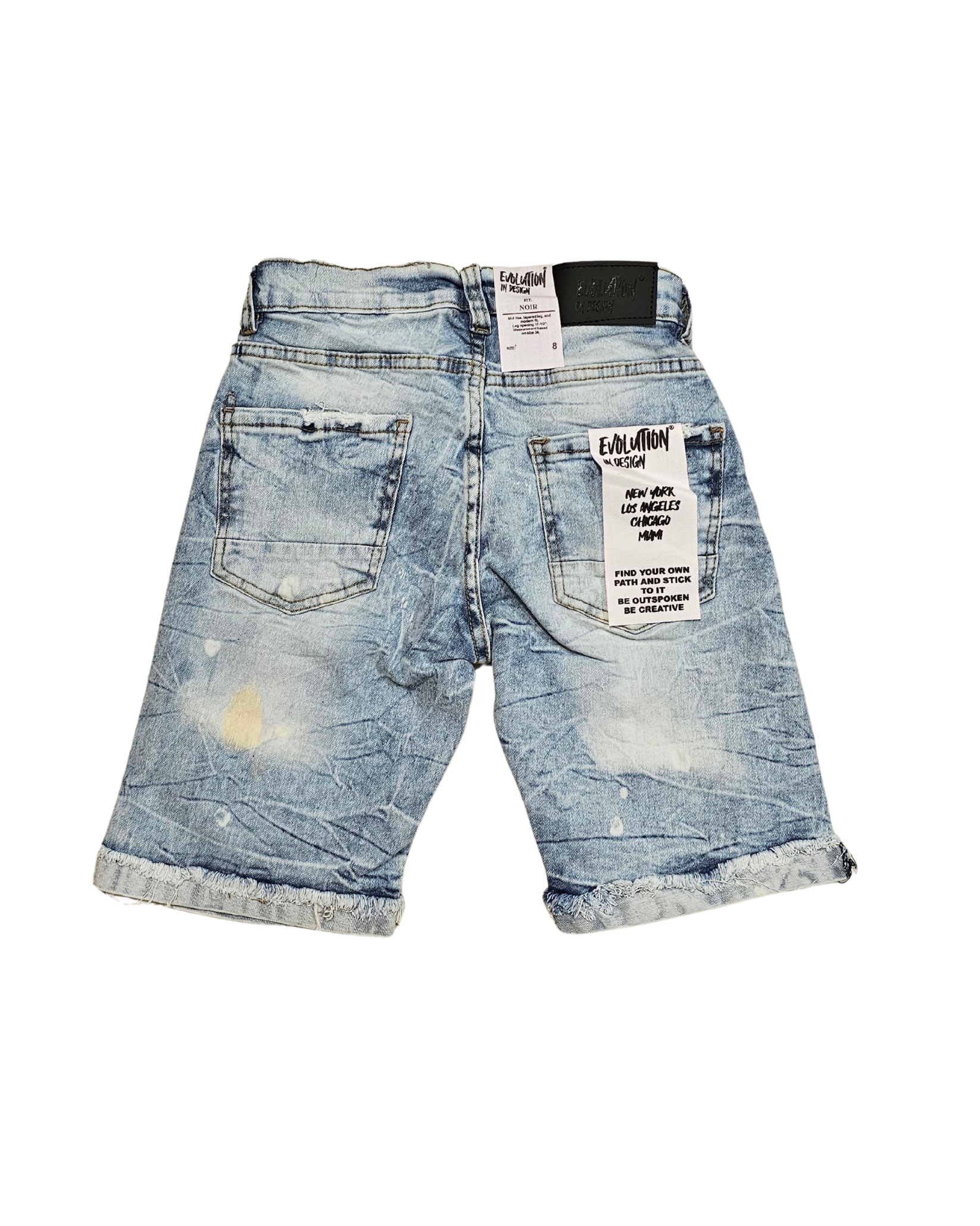 Kids Paw Rip Jean Short 22981