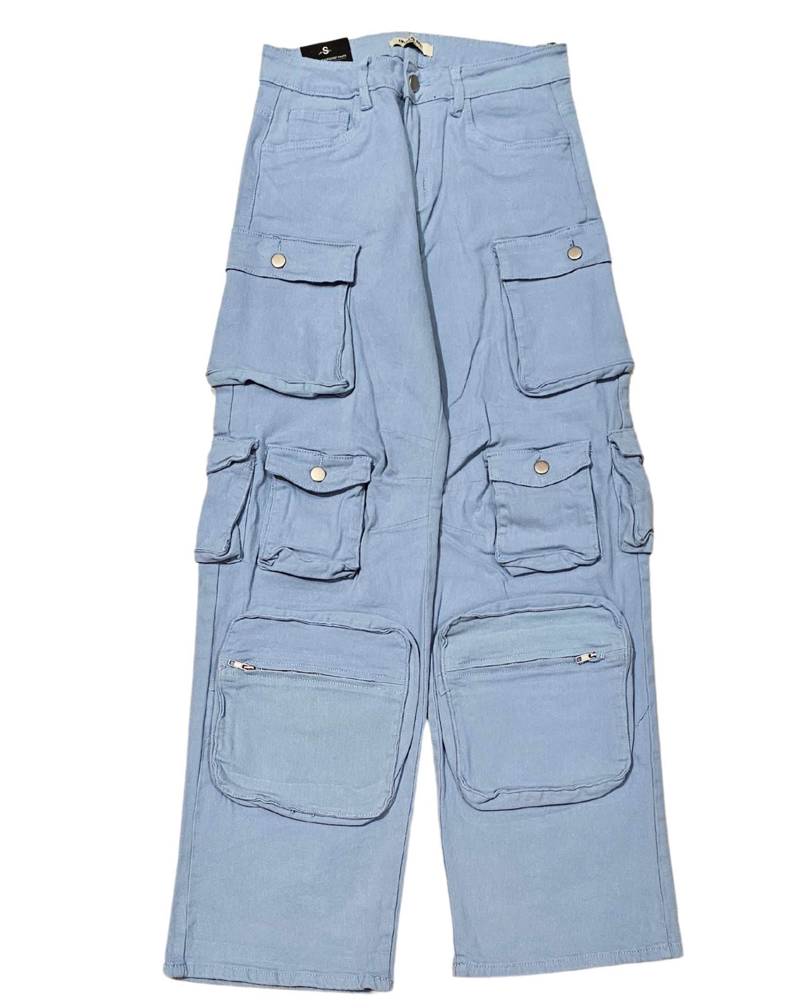 Multi Cargo Pocket Pants