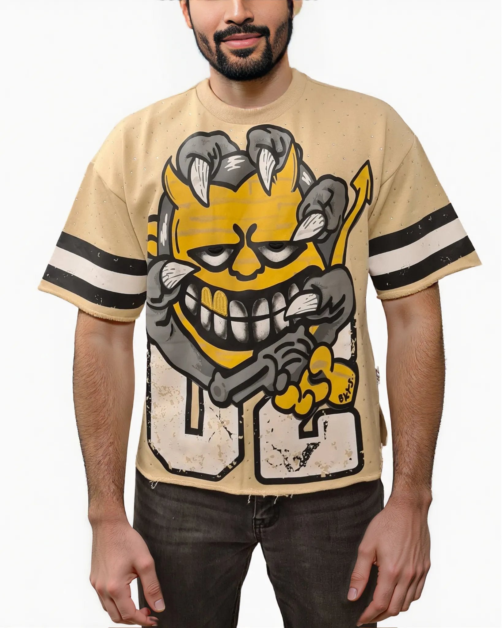 Football Monster Cropped Shirt