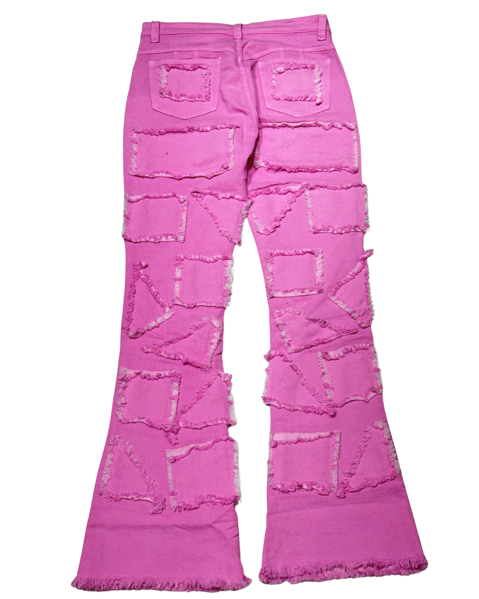 Layered Stacked Jeans ST500