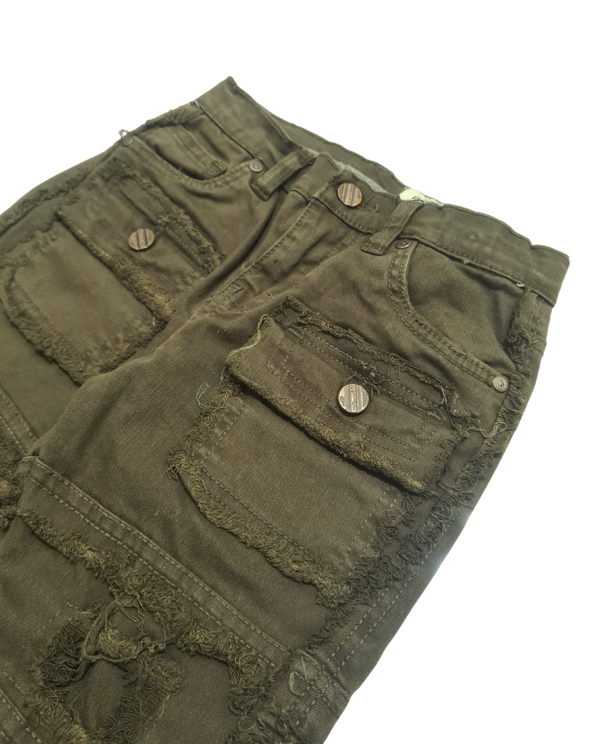 Kids Layer Stacked Denim Jeans 330044