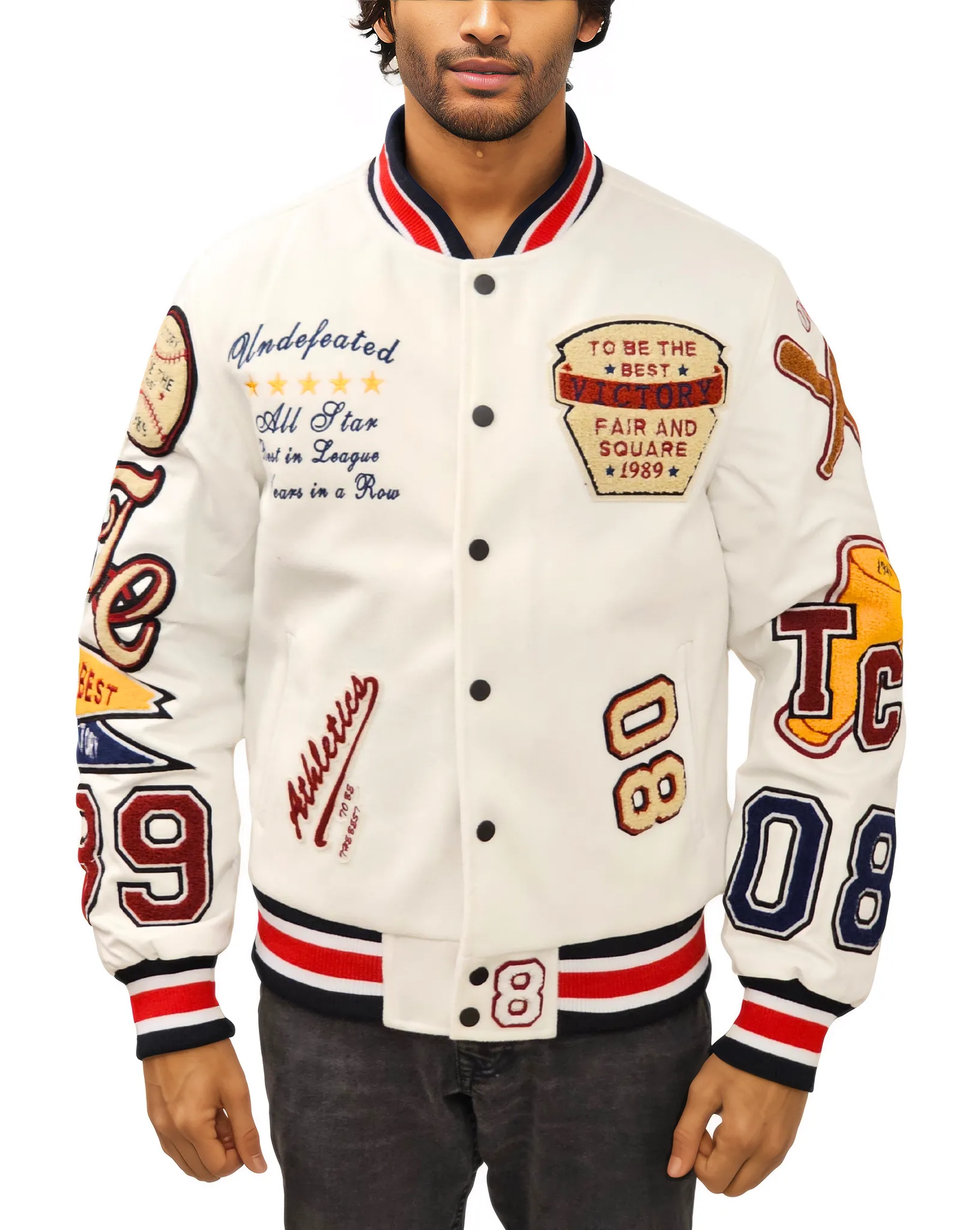 Winning The Day Varsity Jacket