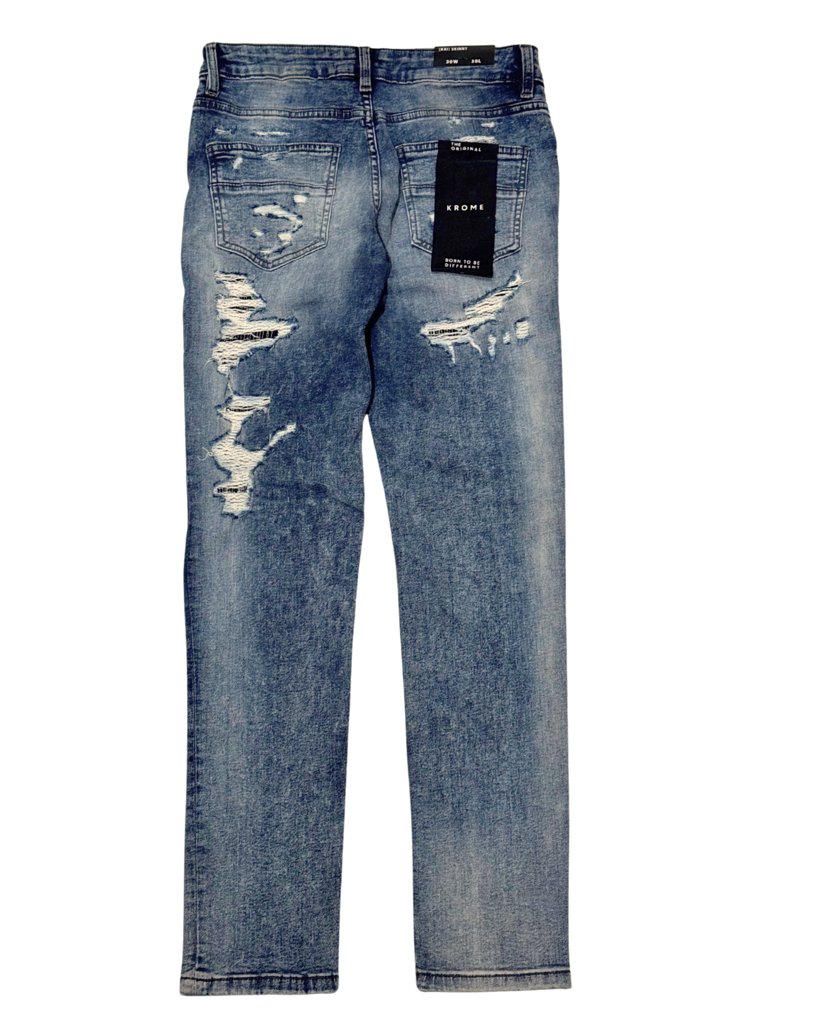 Ripped and smoke Jean 3015
