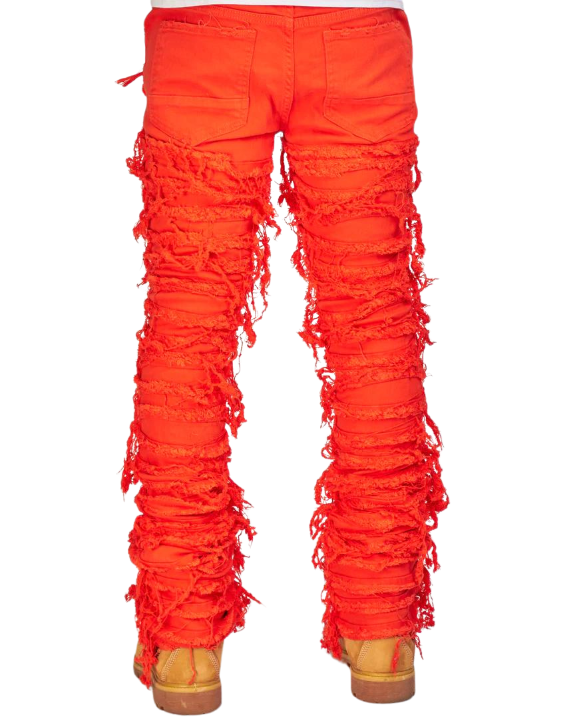 Nirvana Rip & Frayed Stacked Jeans