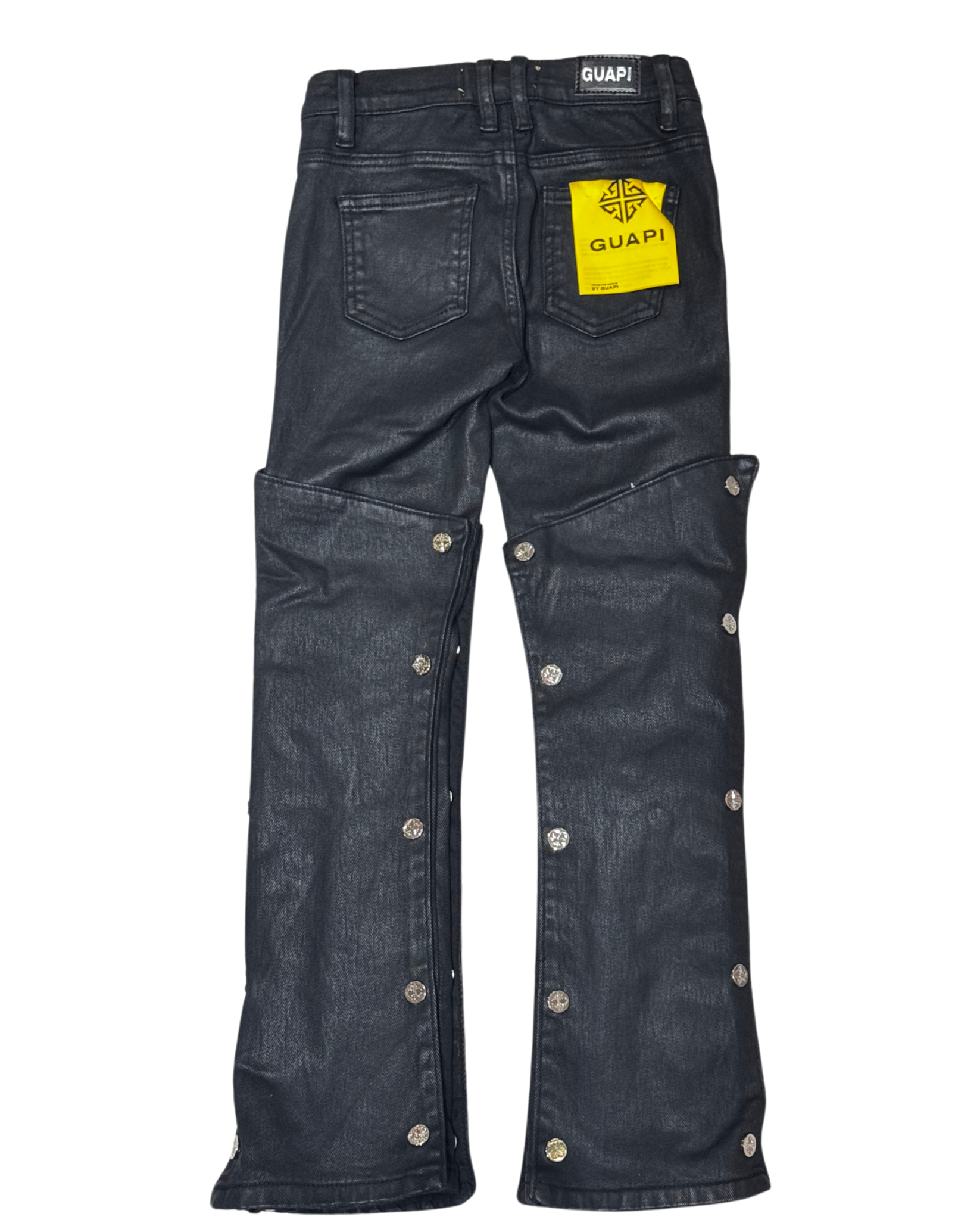 Obsidian Buckled Stack Jean