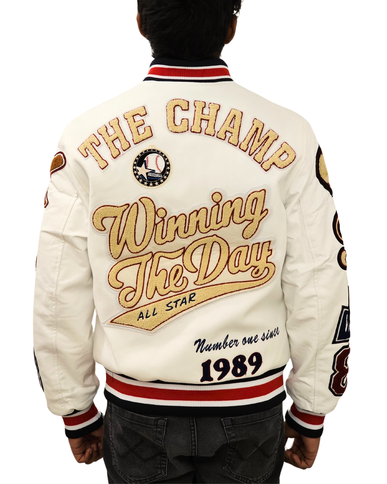 Winning The Day Varsity Jacket