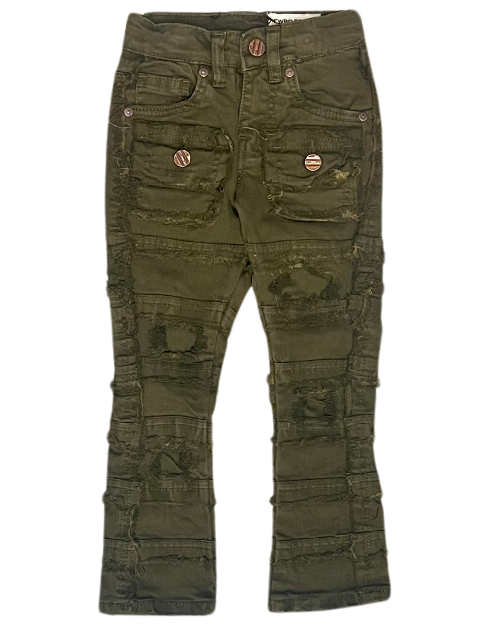 Kids Layer Stacked Denim Jeans 330044