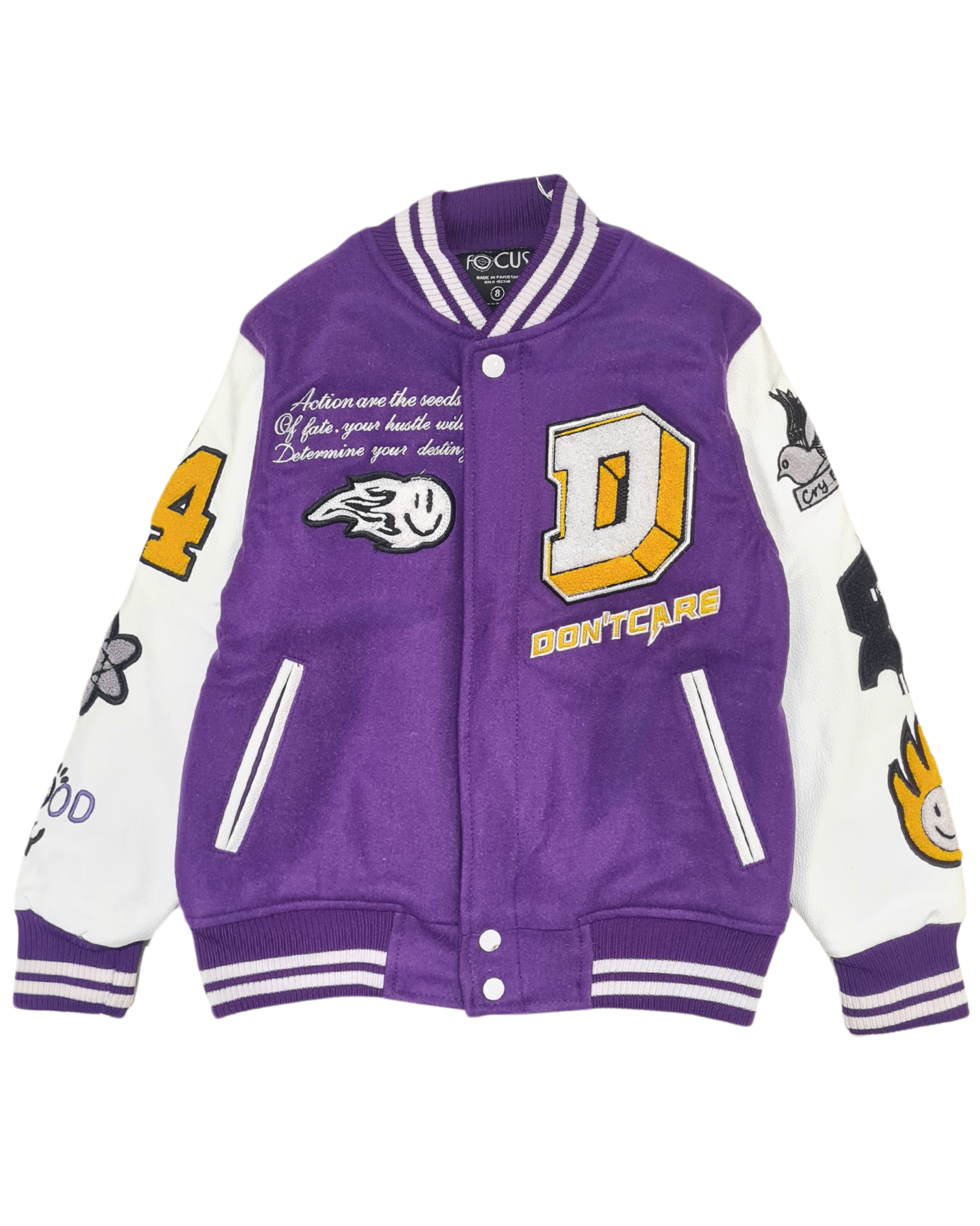 Kids The World Is Yours Varsity Jacket