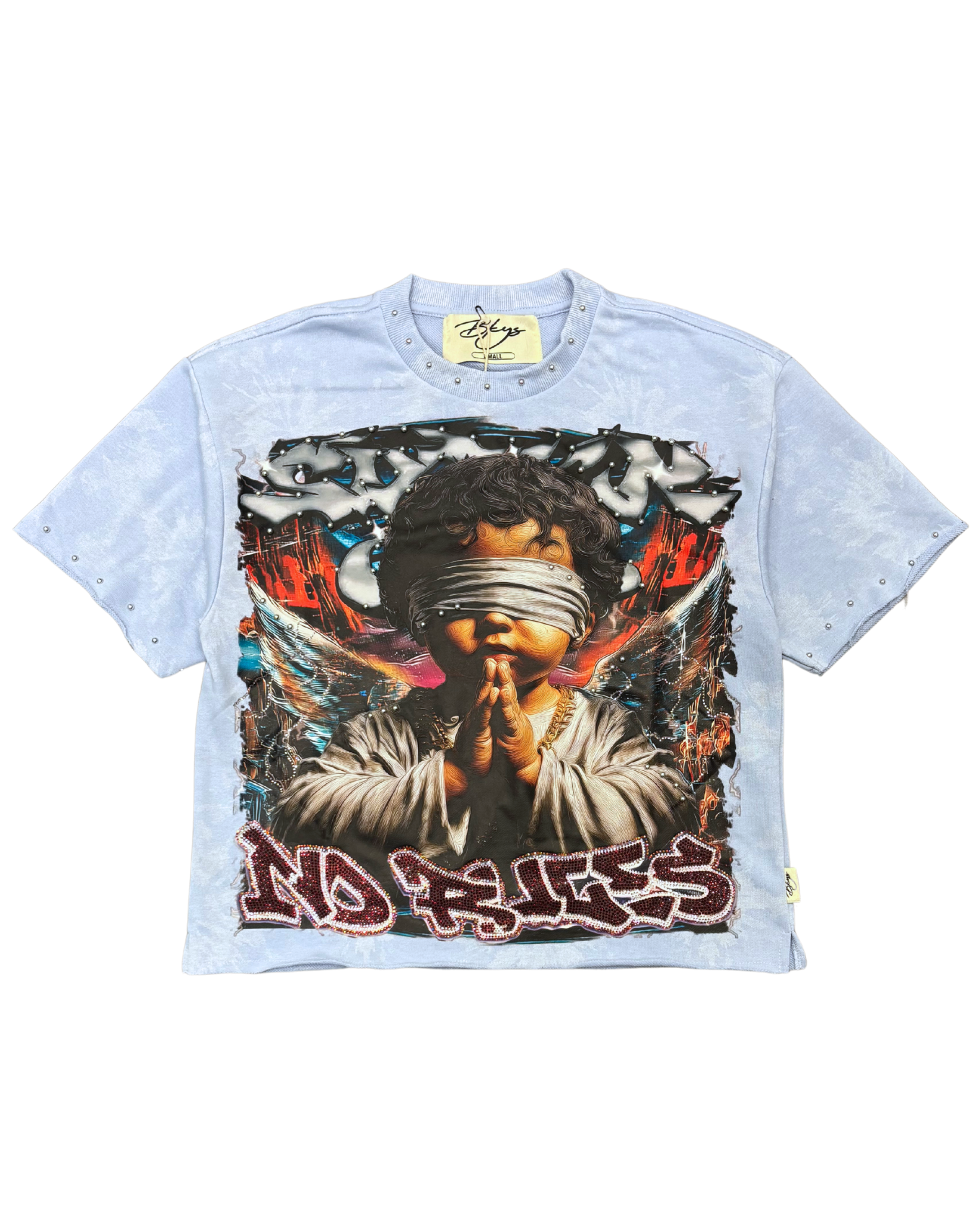 Mens No Rules Angel Shirt
