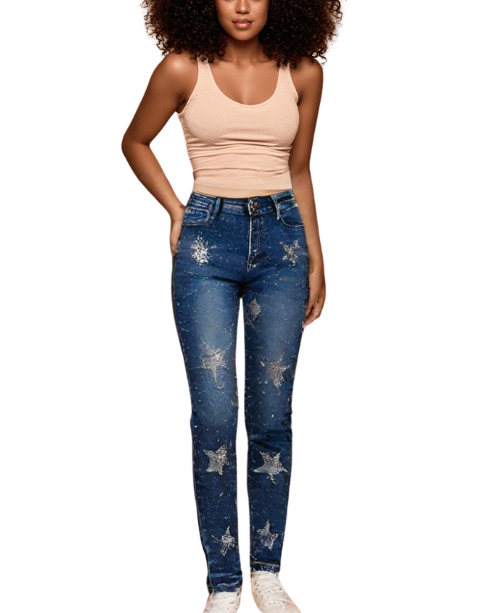 Women Star Stone Jean 421